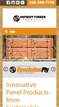 Mobile Screenshot of patriottimber.com